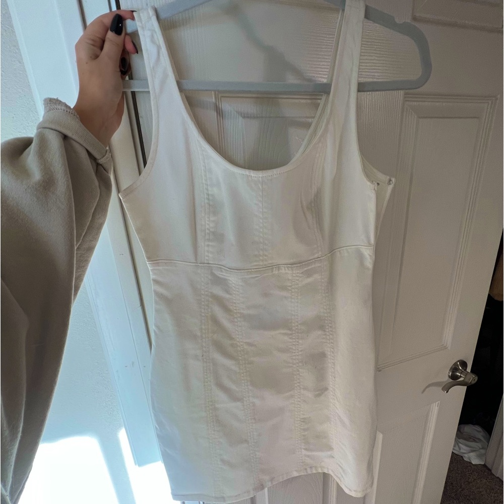 White dress